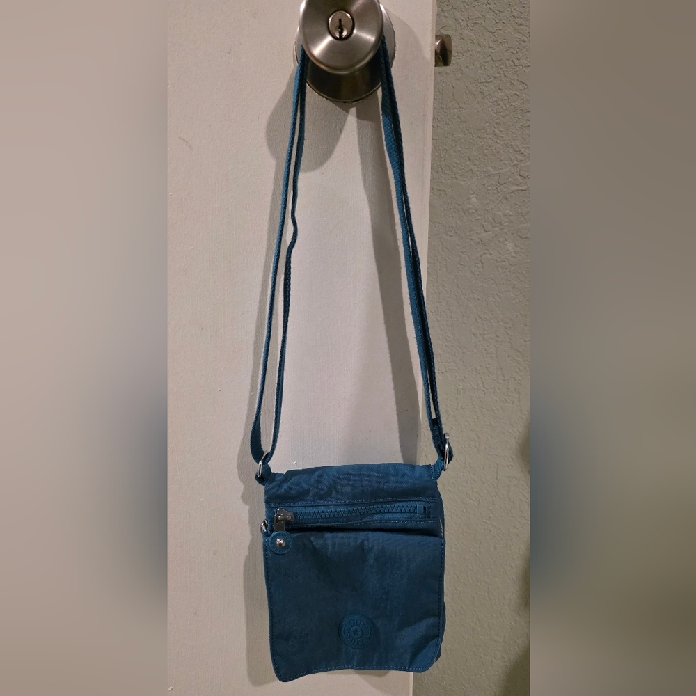 Kipling Teal Small Crossbody Bag